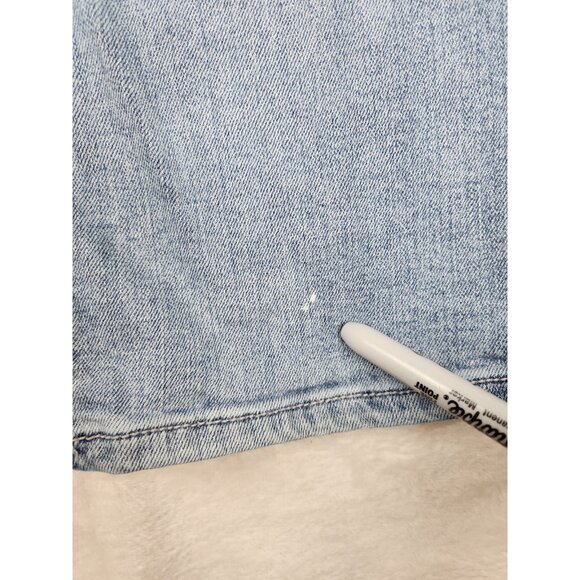 Silver Jeans Womens 32"x30.5" Elyse Slim Boot Cut Pants Stretch Blue Denim - Picture 7 of 16